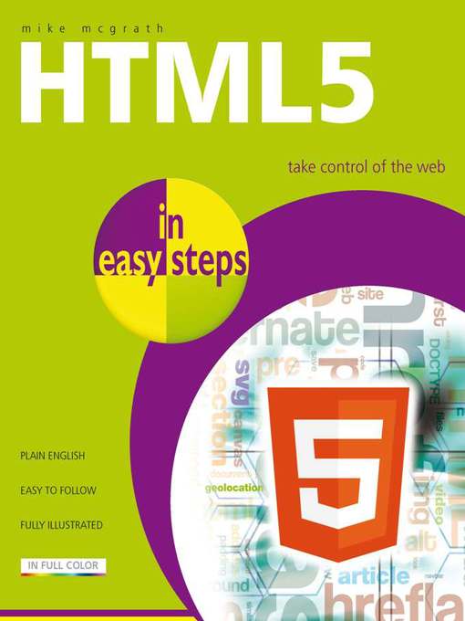 Title details for HTML5 in Easy Steps by Mike McGrath - Available